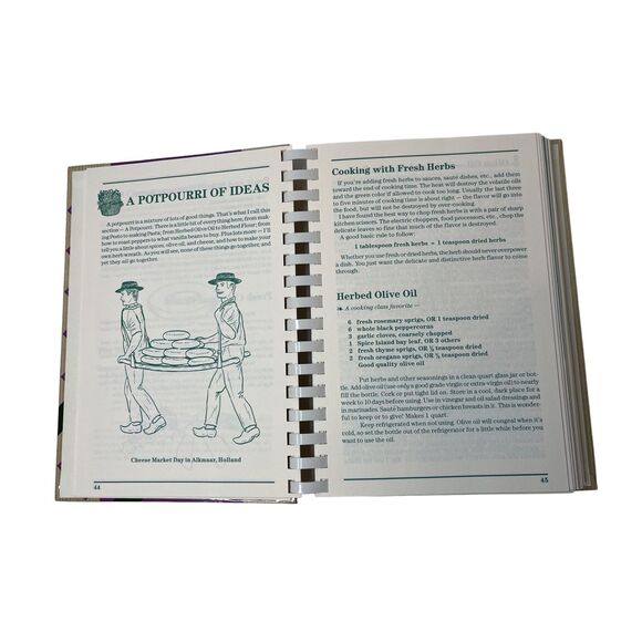 Vintage Cookbook Its About Thyme An Herb and Cookbook of Herb Non Herb Recipes - Picture 7 of 10